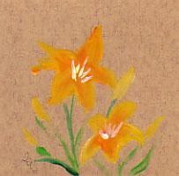 7月9日の誕生花と花言葉 リアトリス ヘメロカリス 一年366日の花言葉と誕生花のイラストレーション