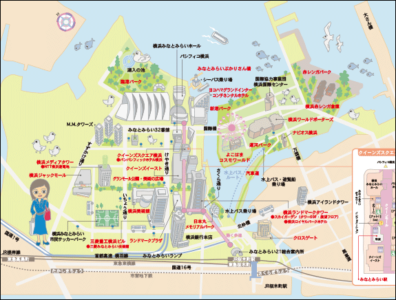 Japan Image 横浜 地図 フリー